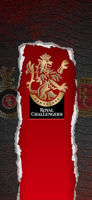 Обои Royal Challengers Bangalore Рваный логотип — Pixel 11 Pro Шпалери