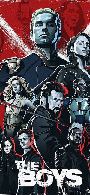 The Boys Vector Poster — iPhone 17 Pro Max Шпалери