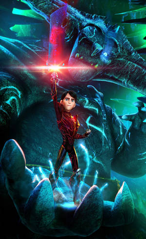 Trollhunters tales of arcadia гигантский тролль обои — RedMagic Astra Шпалери