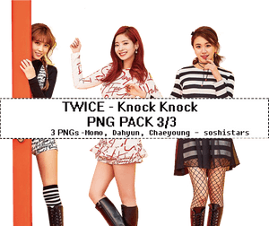 Twice Knock Knock P N G Пак