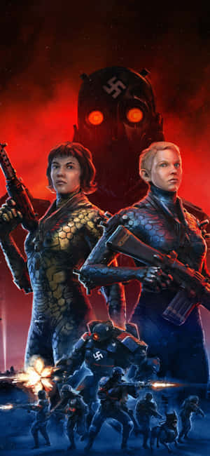 Фон Iphone Xs «Wolfenstein II» — Oppo Find X9 Pro Шпалери