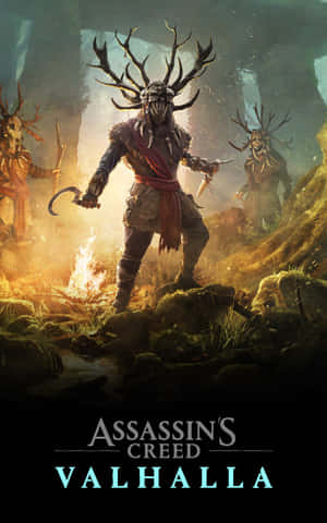 Фон Assassin's Creed Valhalla 1440p — Galaxy Tab A9+ Шпалери