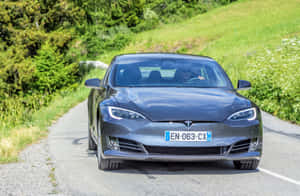 Tesla, автомобіль, фон Tesla, машини, автомобіль 4K, фон автомобіль 4K, фон автомобіля — Surface Шпалери