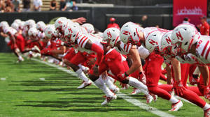 Американский футбол Nebraska Cornhuskers обоина — Pro Display XDR Шпалери