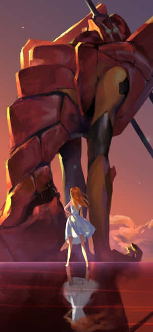 Neon Genesis Evangelion iPhone — Oppo Reno16 Шпалери
