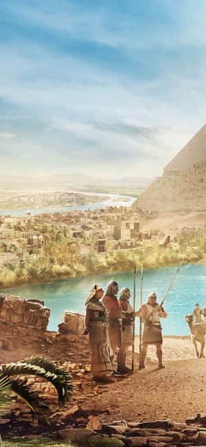 Фон Iphone X Assassin's Creed Origins — Xiaomi 15T Шпалери