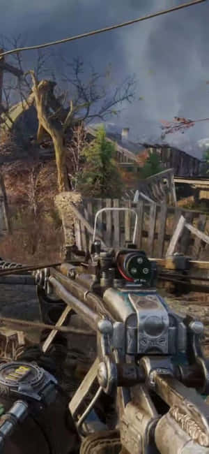 Фон iPhone X Metro Exodus — Xiaomi 17T Шпалери