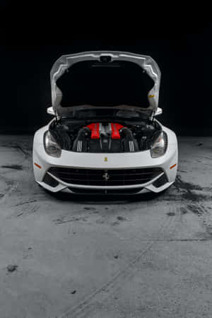 Фон Ferrari — Honor MagicPad 3 Шпалери
