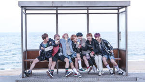 Весенний день тизер крутой BTS ноутбук — Bts естетика Шпалери