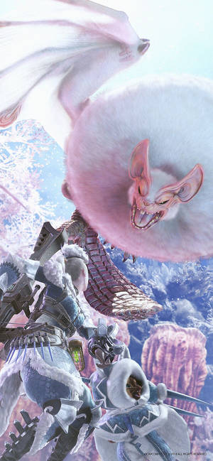 Паолуму Monster Hunter World мобильные обої — iPhone 14 Pro Шпалери