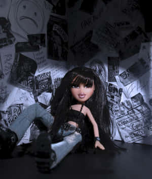 Зображення естетики Bratz — Galaxy Z Fold Шпалери