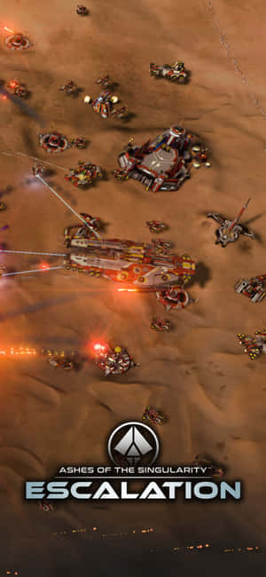 Фон iPhone X Ashes Of The Singularity Escalation — OnePlus 15 Шпалери