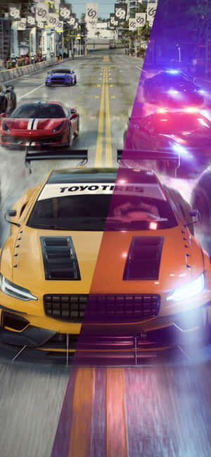 Iphone Xs Need For Speed Heat Background — Xiaomi 17T Шпалери
