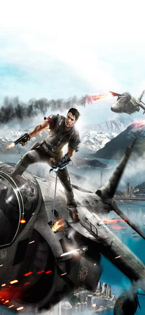 Фон iPhone X Just Cause 4 — Galaxy A07 Шпалери