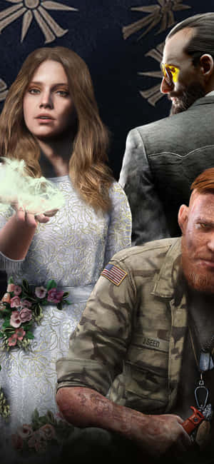 Фон iPhone Xs Far Cry 5 — Vivo V70 Elite Шпалери