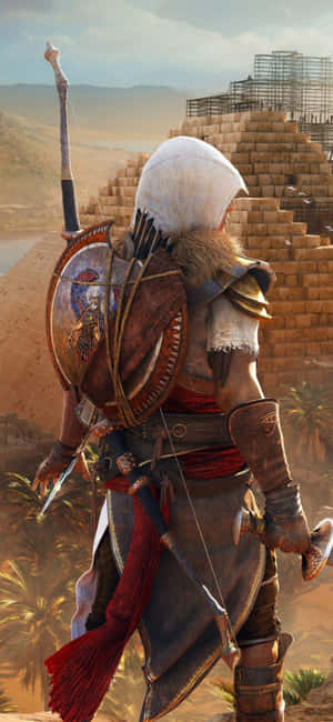 Iphone X Assassin's Creed Origins Background — Honor Magic8 Шпалери