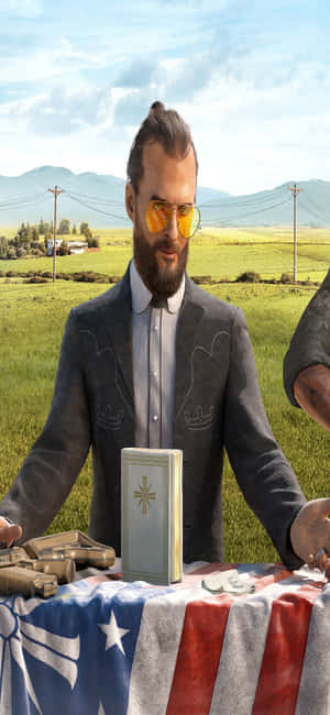 iPhone XS Far Cry 5 Фон — Galaxy A08 Шпалери