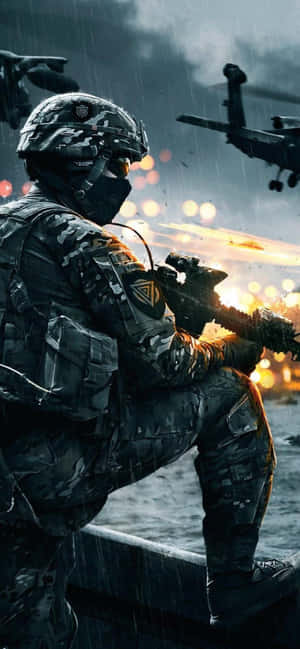 Iphone Xs Max Battlefield 4 Background — POCO M8s Шпалери