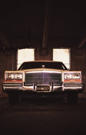 Обои с винтажным Cadillac Brougham — RedMagic Tablet Шпалери