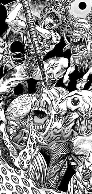 Манга Berserk — Galaxy A18 Шпалери
