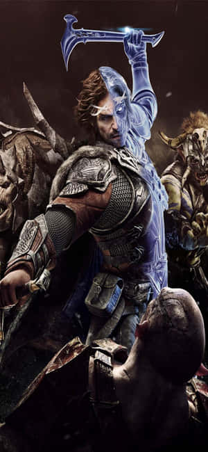 Iphone X Shadow Of Mordor Background — iPhone 17 Шпалери