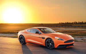Гладкий Aston Martin Vanquish в движении — Steam Deck OLED Шпалери