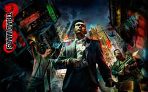 Фон Sleeping Dogs — Спящие собаки Шпалери