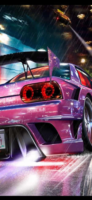 Iphone Xs Need For Speed Heat Background — OnePlus R Шпалери