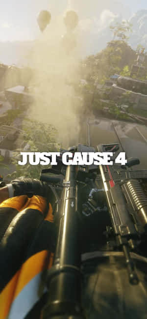iPhone Xs Max Just Cause 4 фон — POCO C Шпалери