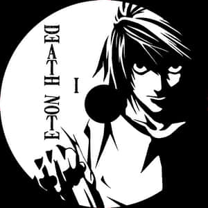 Графіка персонажа аніме Death Note