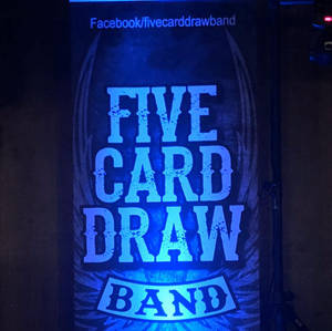 Группа Five-Card Draw — Синій Шпалери