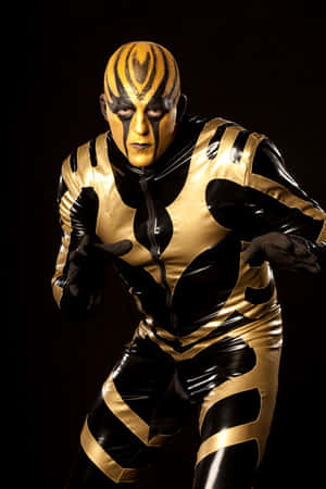 Дастин Роудс в своєму культовому образі Goldust — Huawei MatePad 11.5 (2025) Шпалери