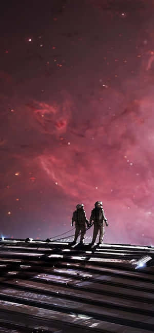 Astronaut Iphone — iPhone 17 Шпалери