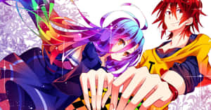 Фон No Game No Life — ノーゲーム・ノーライフ Шпалери
