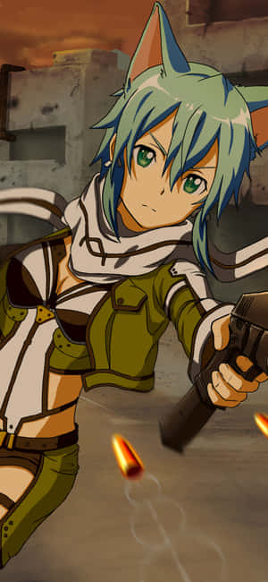 Sinon — iPhone 15 Pro Шпалери