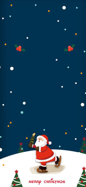 Funny Christmas Iphone — iPhone 14 Plus Шпалери