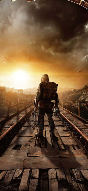 Iphone X Metro Exodus Background — Xiaomi 17T Шпалери