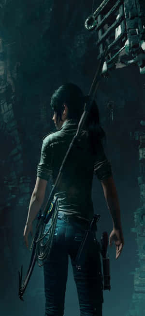 iPhone X Shadow Of The Tomb Raider фон — Galaxy A37 Шпалери
