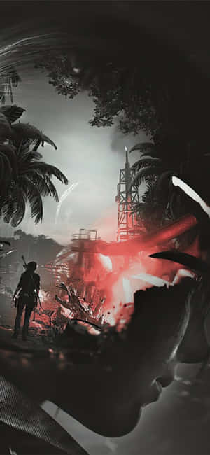 Iphone X Shadow Of The Tomb Raider Background — Honor X70 Pro Max Шпалери