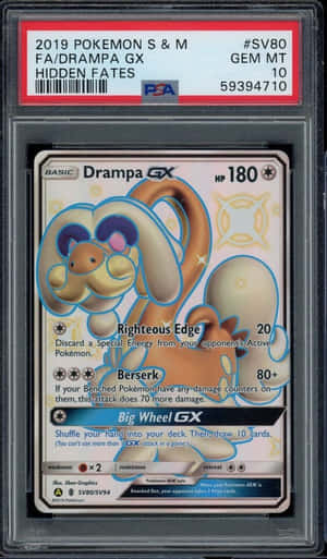 Драмп у захисному кейсі — картка Pokémon TCG — Покемон Телефон Шпалери
