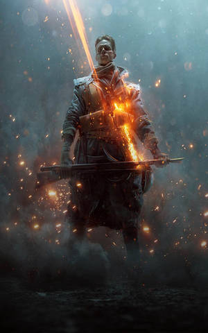 Дэниел Эдвардс Battlefield 1 4K Телефон — Galaxy Tab Active Шпалери