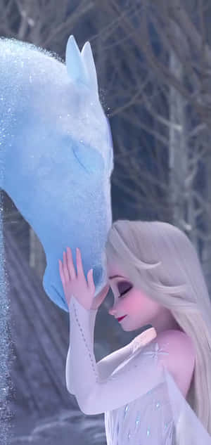 Frozen 2 Ельза в білій сукні — Xiaomi 17 Max Шпалери