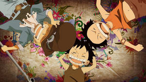 Шпалери з дітьми з аніме One Piece