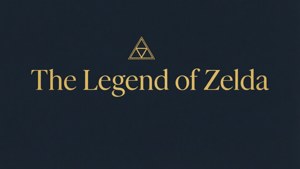 Мінімалістичні шпалери з типографікою для The Legend of Zelda. — Зельда Шпалери