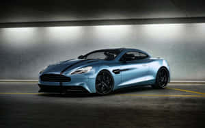 Елегантний Aston Martin Vanquish в русі — Steam Deck Шпалери