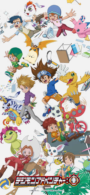 Фон Digimon — Tecno Pop Шпалери