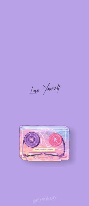 Естетика BTS Love Yourself Касета — Bts естетика Шпалери
