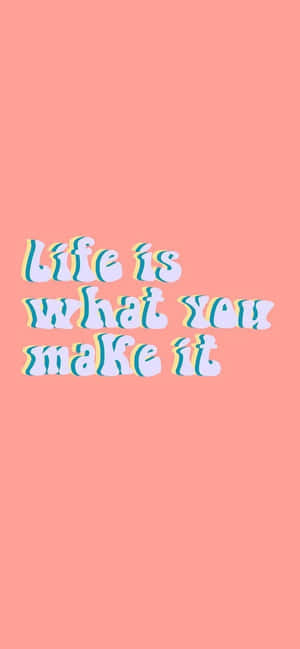 Happy Aesthetic Quote — Redmi Note 14S Шпалери