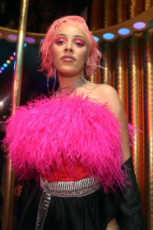фото Doja Cat — Естетичний кіт Шпалери