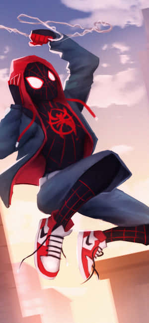 Miles Morales Iphone — Redmi Note 17 Pro Max Шпалери